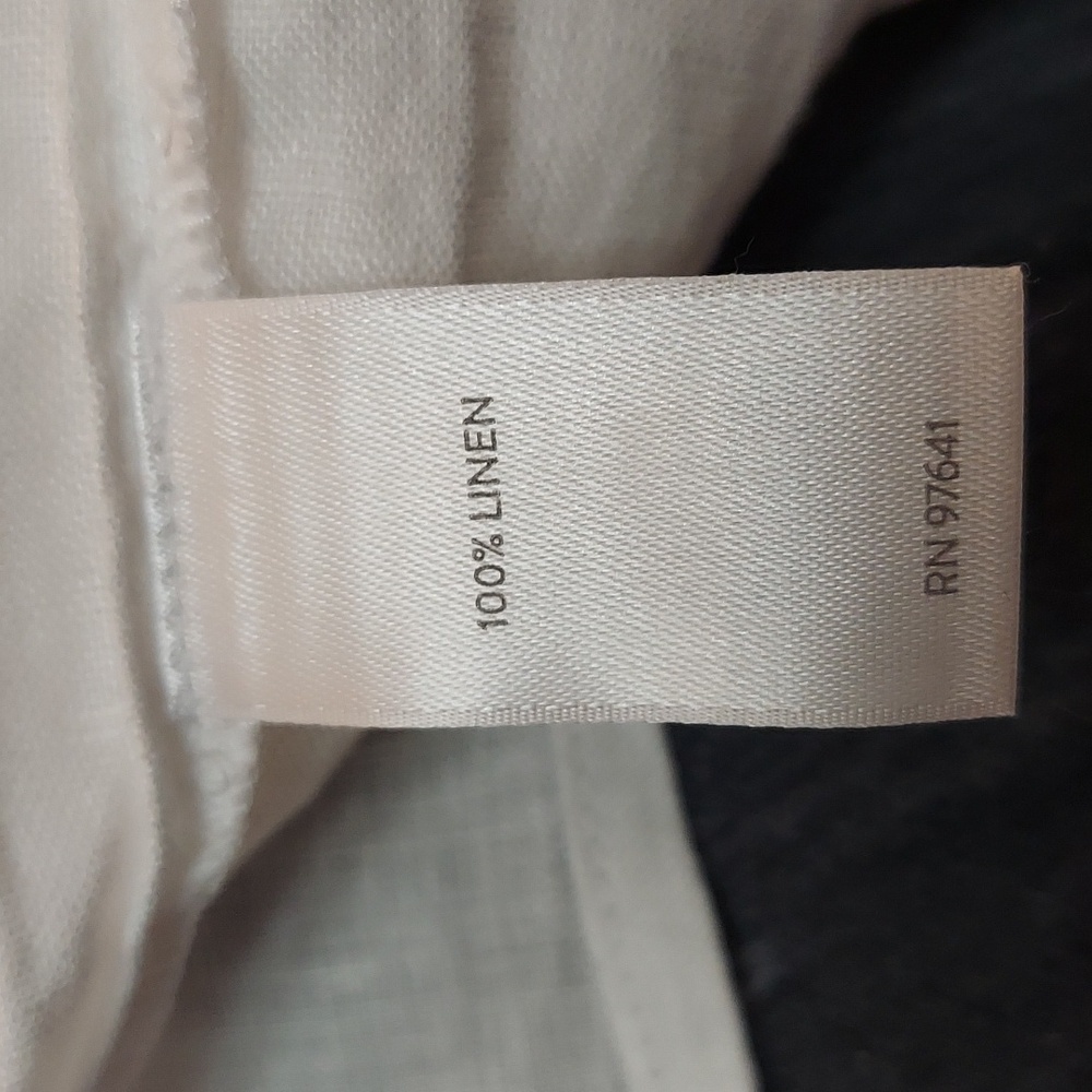 J Jill purejill Linen Popover Top White XL - Picture 7 of 7